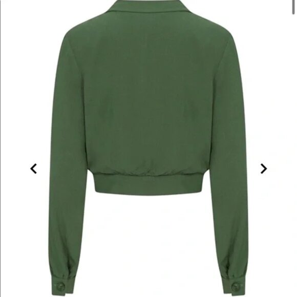 Collectif Poppy Gab Jacket - Picture 2 of 8